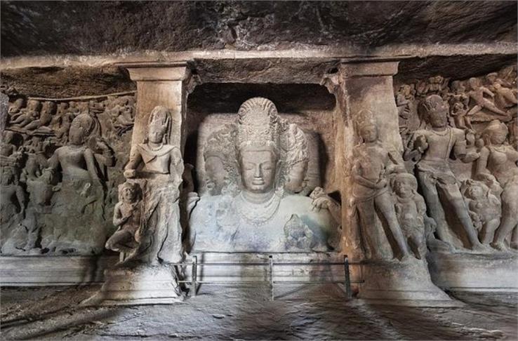 elephanta sculptures